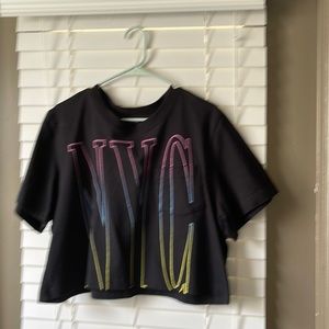 AE NYC crop tshirt with pocket